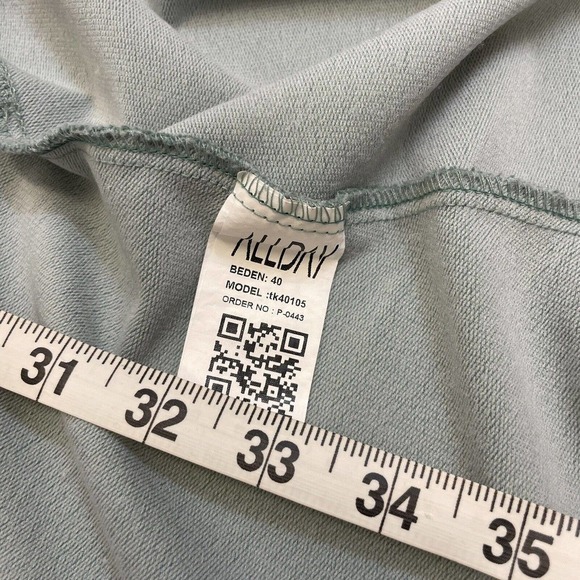 Allday Charm Green Hooded Full Zip Track Suit Jacket Sweater - Picture 10 of 11